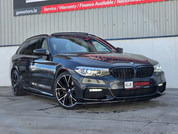BMW 5-Series Estate, Diesel, 2019, Grey