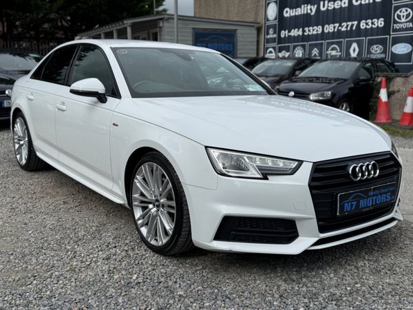 Audi A4 Saloon, Diesel, 2017, White