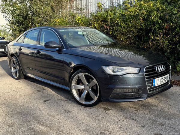 Audi A6 Saloon, Diesel, 2017, Blue