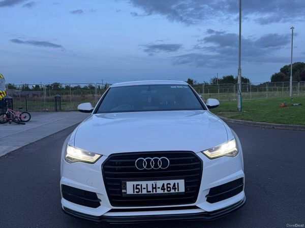 Audi A6 Saloon, Diesel, 2015, White