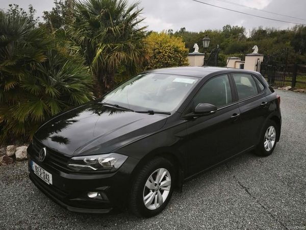 Volkswagen Polo Hatchback, Petrol, 2019, Black