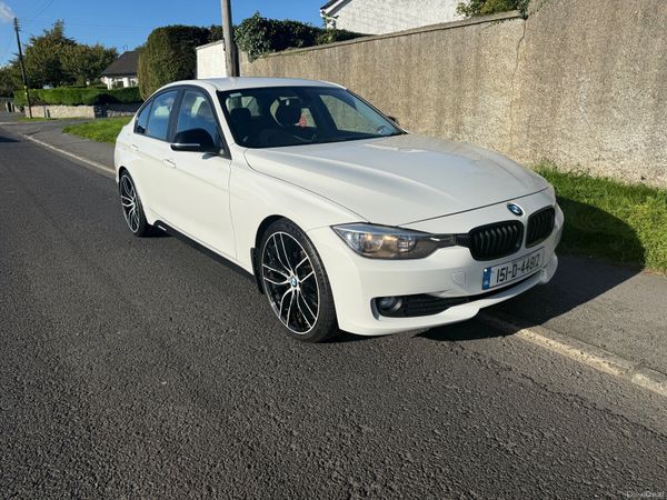 BMW 3-Series Saloon, Diesel, 2015, White