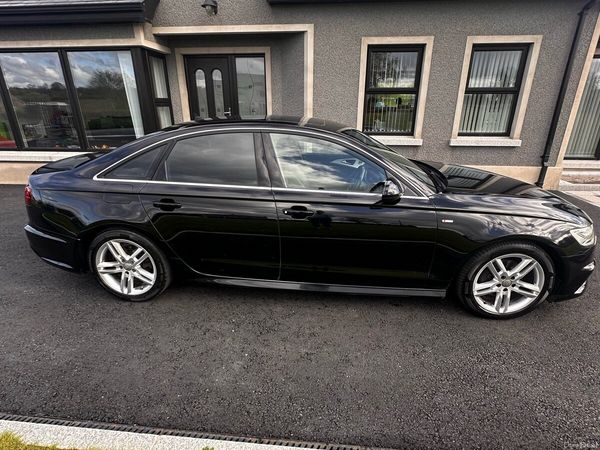 Audi A6 Saloon, Diesel, 2017, Black