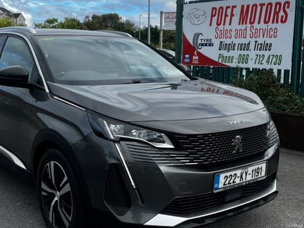 Peugeot 3008 Hatchback, Petrol Plug-in Hybrid, 2022, Grey