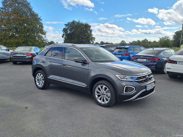 Volkswagen T-Roc SUV, Petrol, 2023, Grey