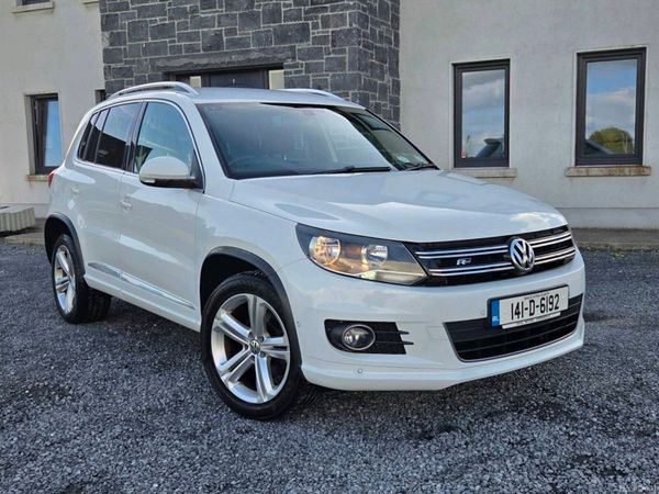 Volkswagen Tiguan SUV, Diesel, 2014, White