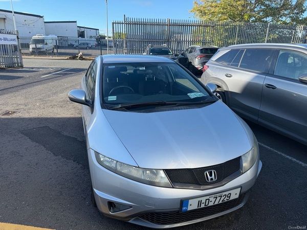 Honda Civic Hatchback, Petrol, 2011, Grey