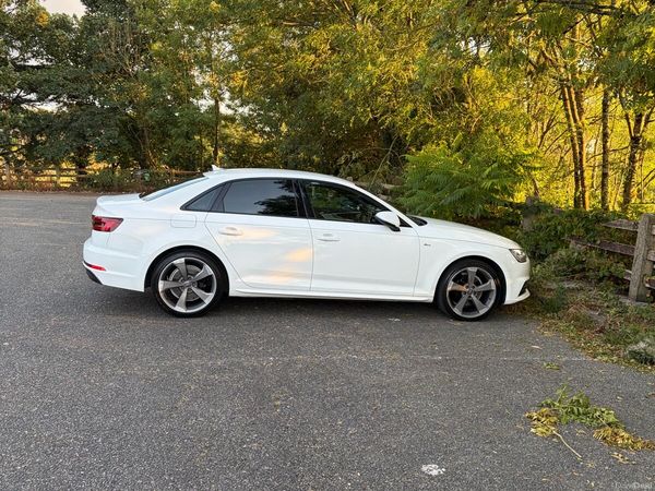 Audi A4 Saloon, Diesel, 2018, White