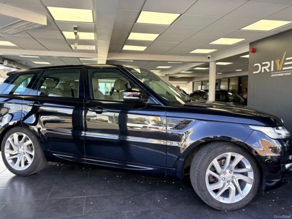 Land Rover Range Rover Sport SUV, Diesel, 2017, Black