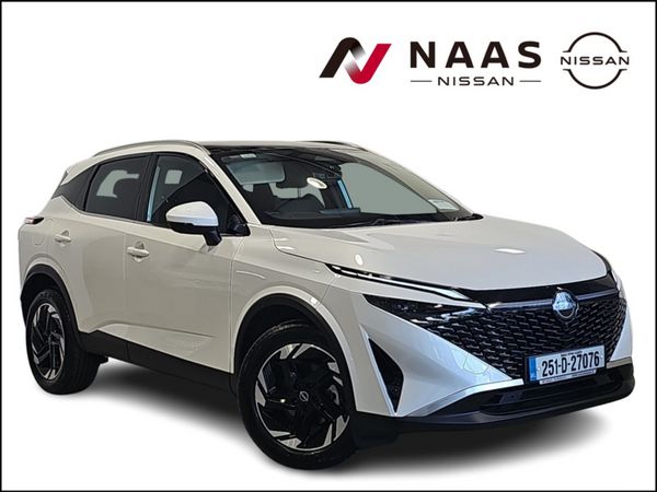 Nissan Qashqai MPV, Petrol Hybrid, 2025, White