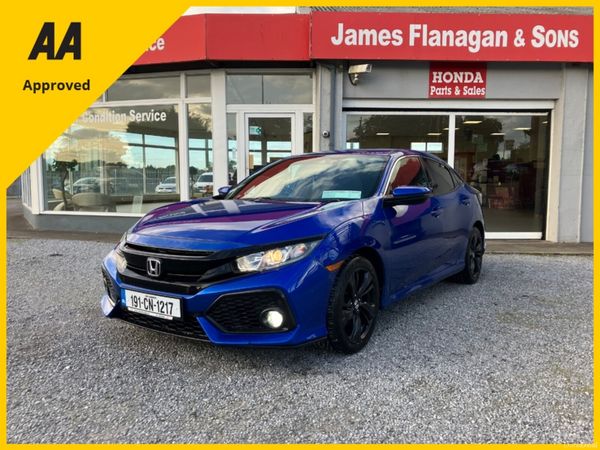 Honda Civic Hatchback, Diesel, 2019, Blue