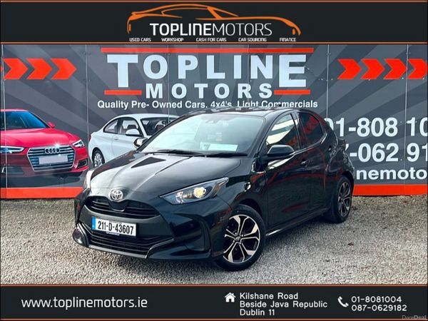 Toyota Yaris Hatchback, Petrol, 2021, Black