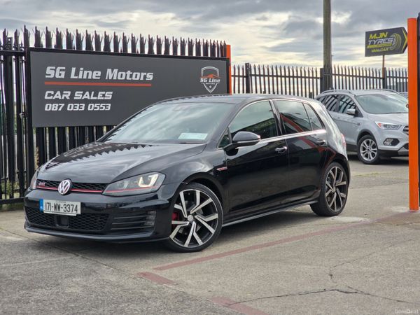 Volkswagen Golf Hatchback, Petrol, 2017, Black