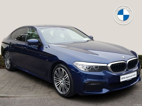 BMW 5-Series Saloon, Diesel, 2020, Blue