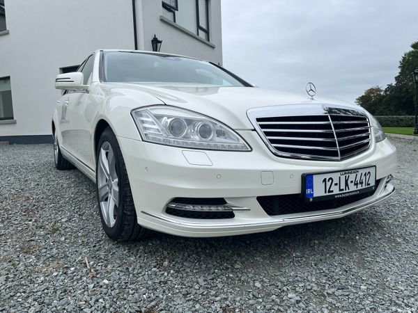 Mercedes-Benz S-Class Saloon, Diesel, 2012, White