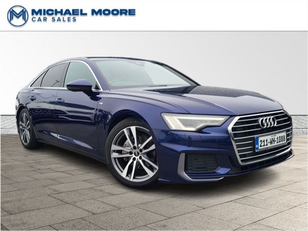 Audi A6 Saloon, Diesel, 2021, Blue