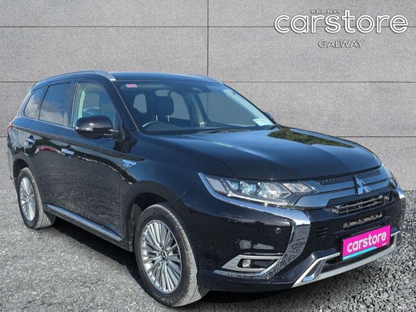 Mitsubishi Outlander SUV, Petrol Plug-in Hybrid, 2019, Black