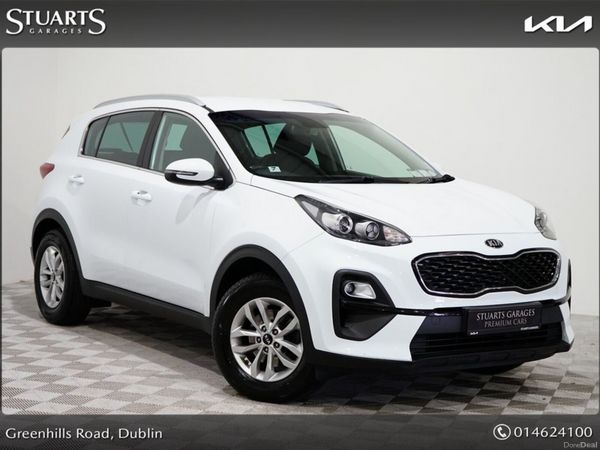 Kia Sportage MPV, Diesel Hybrid, 2021, White