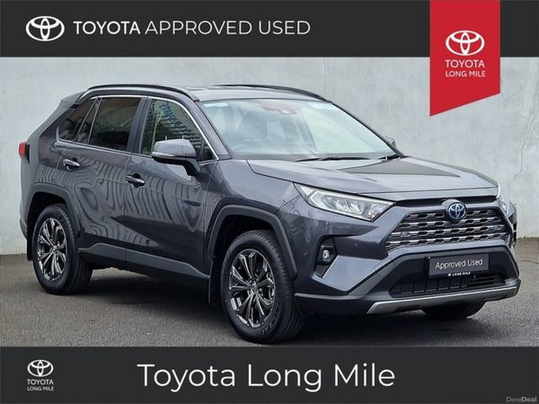 Toyota RAV4 SUV, Petrol Hybrid, 2024, Grey