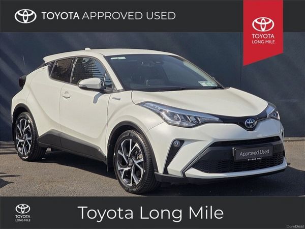 Toyota C-HR SUV, Petrol Hybrid, 2022, White