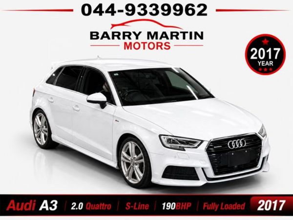 Audi A3 Hatchback, Petrol, 2017, White