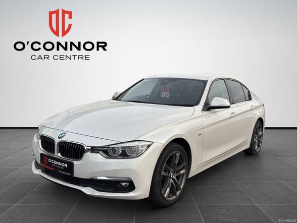 BMW 3-Series Saloon, Diesel, 2017, White