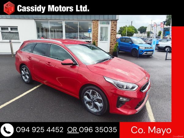 Kia Ceed Estate, Diesel, 2020, Red