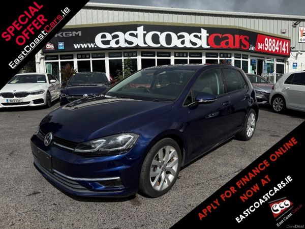 Volkswagen Golf Hatchback, Petrol, 2017, Blue