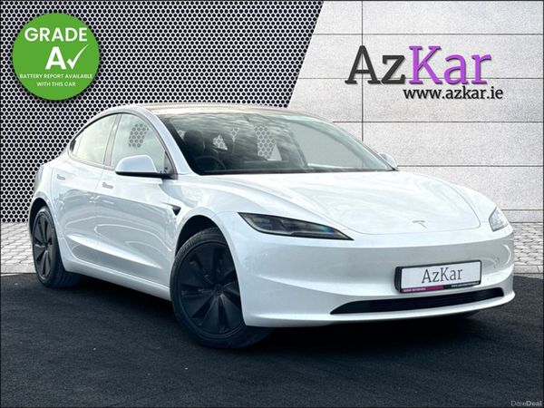 Tesla Model 3 Saloon, Electric, 2024, White