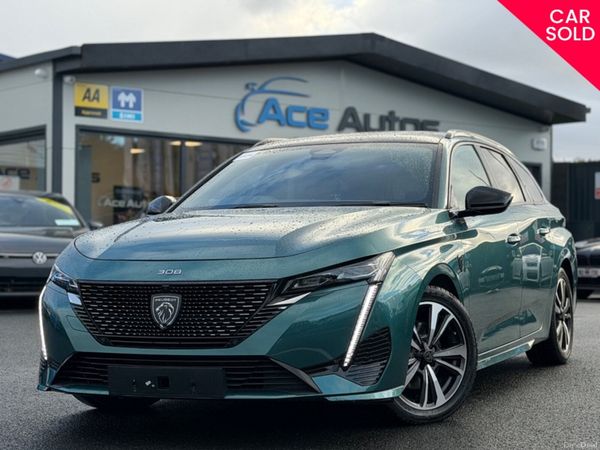 Peugeot 308 Estate, Diesel, 2022, Green