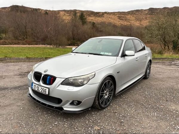 BMW 5-Series Saloon, Diesel, 2007, Silver