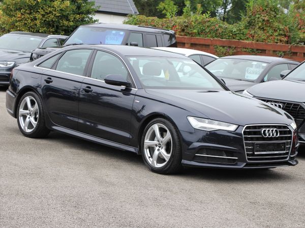 Audi A6 Saloon, Diesel, 2017, Blue