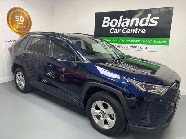 Toyota RAV4 SUV, Petrol Hybrid, 2021, Blue
