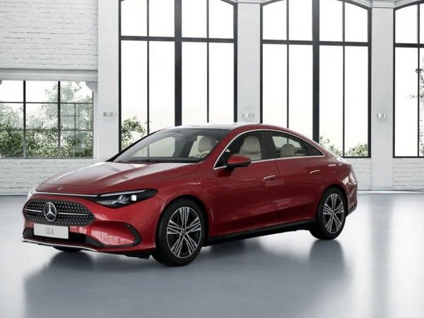 Mercedes-Benz CLA Saloon, Petrol, 2026, Red