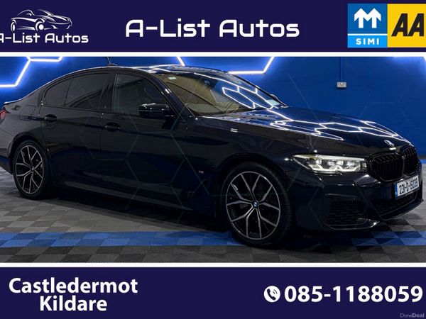BMW 5-Series Saloon, Diesel, 2023, Black