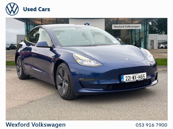 Tesla Model 3 Saloon, Electric, 2022, Blue