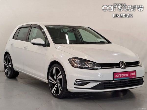 Volkswagen Golf Hatchback, Petrol, 2018, White