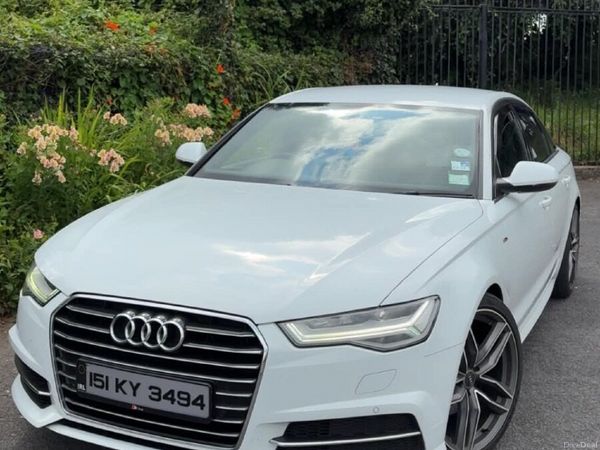 Audi A6 Saloon, Diesel, 2015, White