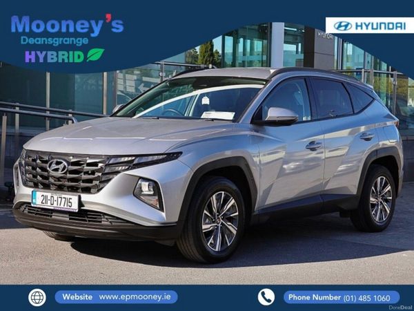 Hyundai Tucson SUV, Petrol Hybrid, 2021, Silver