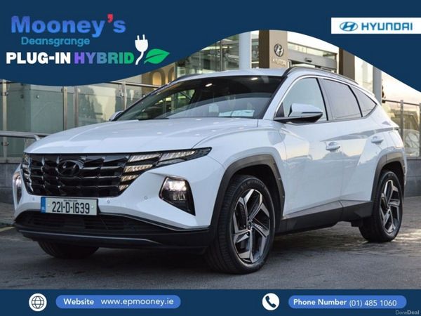 Hyundai Tucson SUV, Petrol Plug-in Hybrid, 2022, White