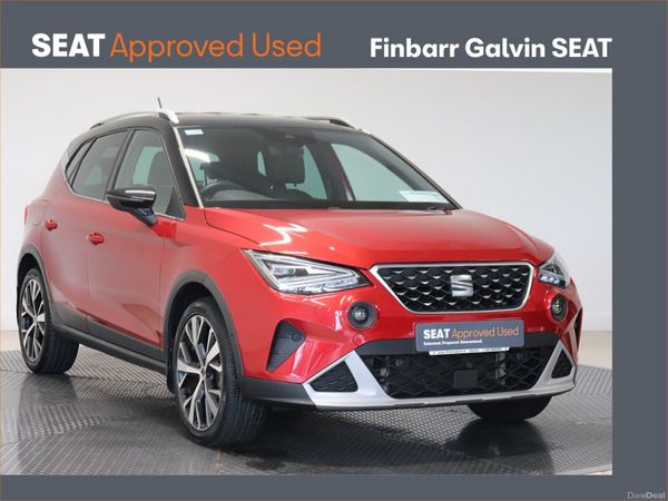 SEAT Arona SUV, Petrol, 2023, Red