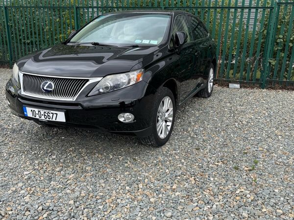 Lexus RX SUV, Petrol Hybrid, 2010, Black