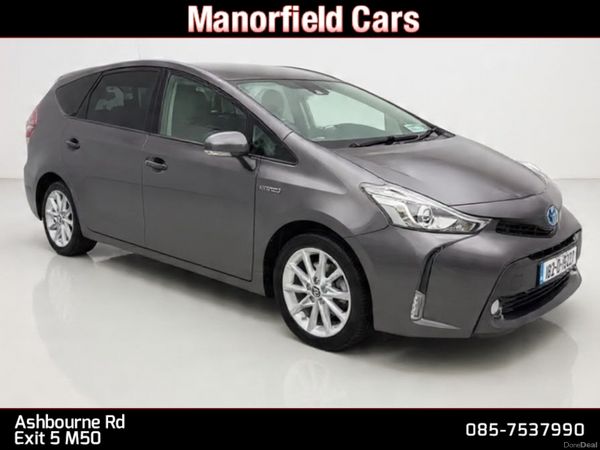 Toyota Prius MPV, Petrol Hybrid, 2018, Grey