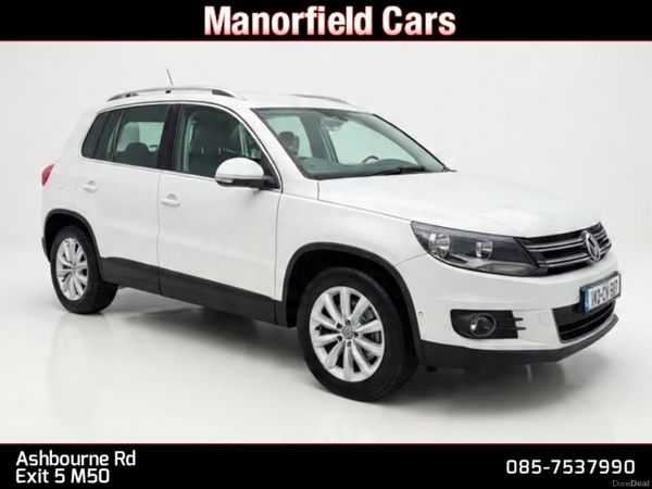 Volkswagen Tiguan SUV, Diesel, 2014, White
