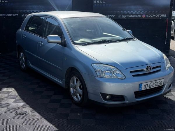 Toyota Corolla Hatchback, Petrol, 2007, Blue