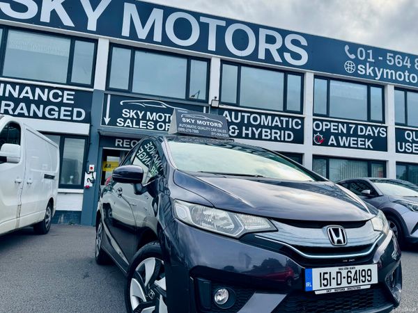 Honda Fit Hatchback, Petrol Hybrid, 2015, Grey