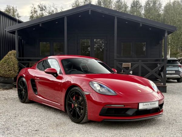 Porsche Cayman Coupe, Petrol, 2021, Red