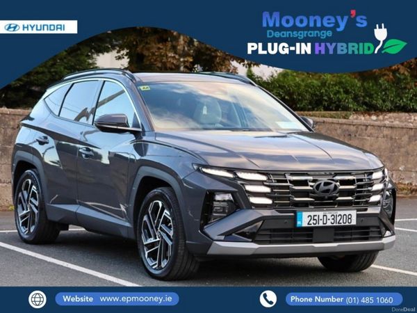 Hyundai Tucson SUV, Petrol Plug-in Hybrid, 2025, Grey
