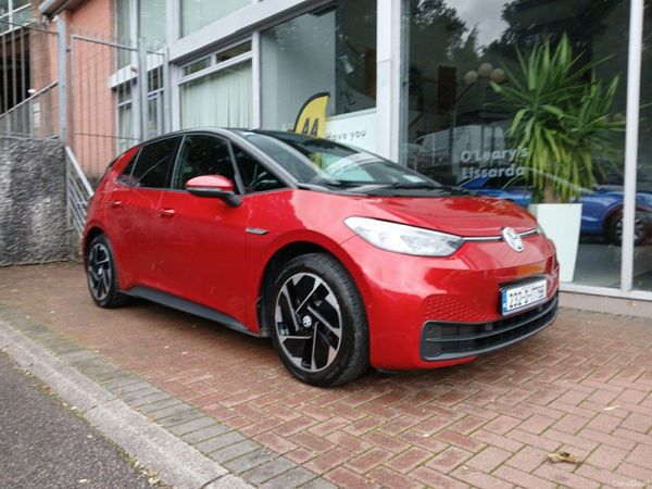 Volkswagen ID.3 Hatchback, Electric, 2023, Red