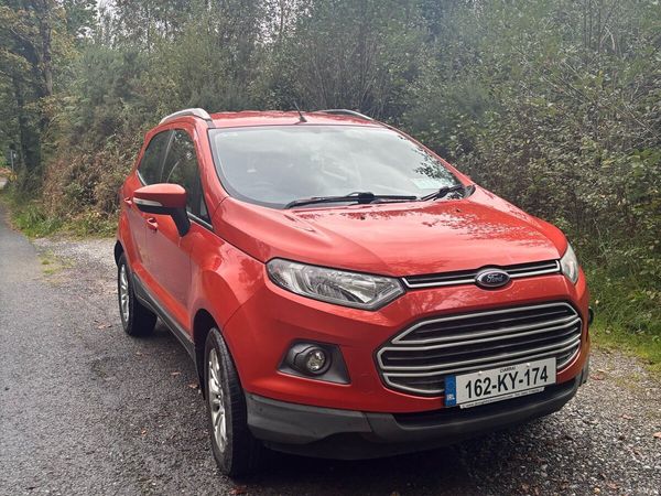Ford EcoSport SUV, Diesel, 2016, Red